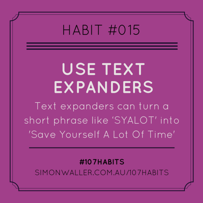 HABIT 015